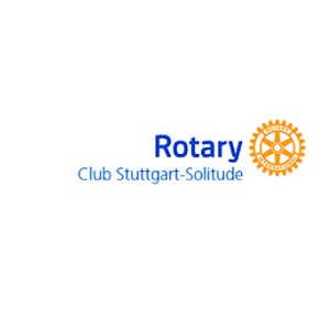 Logo des Rotary Club Stuttgart-Solitude, Vereinsreferenz von mr. mac's party team