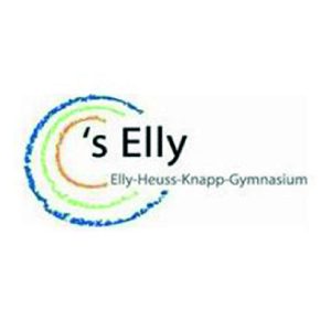 Logo des Elly-Heuss-Knapp-Gymnasiums, Schulreferenz von mr. mac's party team
