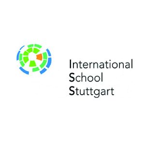 Logo der International School Stuttgart, Schulreferenz von mr. mac's party team