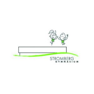 Logo des Stromberg-Gymnasiums, Schulreferenz von mr. mac's party team