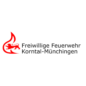 Logo der Freiwilligen Feuerwehr Korntal-Münchingen, Vereinsfeier-Referenz von mr. mac's party team