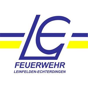 Logo der Feuerwehr Leinfelden-Echterdingen, Vereinsfeier-Referenz von mr. mac's party team
