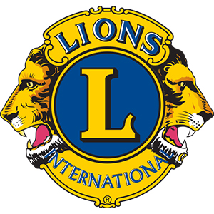 Logo von Lions International, Vereinsfeier-Referenz von mr. mac's party team