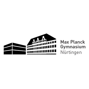 Logo des Max-Planck-Gymnasiums Nürtingen, Abi-Ball-Referenz von mr. mac's party team