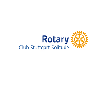 Logo des Rotary Club Stuttgart-Solitude, Vereinsfeier-Referenz von mr. mac's party team