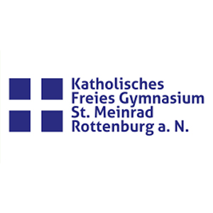 Logo des St. Meinrad-Gymnasiums Rottenburg, Abi-Ball-Referenz von mr. mac's party team