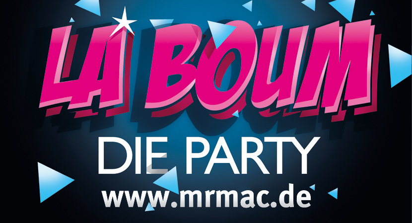 Logo der La Boum party